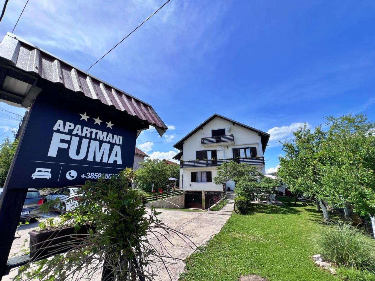 Apartments Fuma Оточац Экстерьер фото