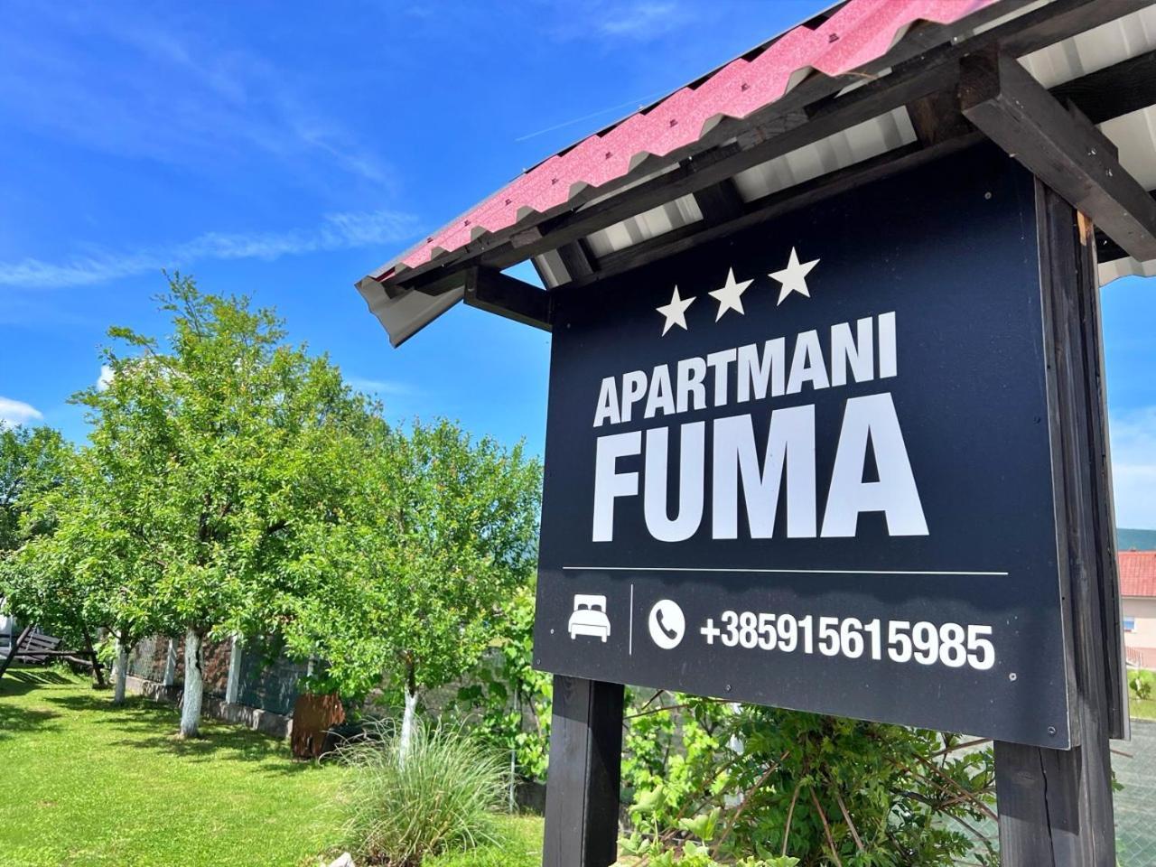 Apartments Fuma Оточац Экстерьер фото